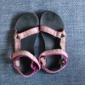 Multicolored Teva Sandals